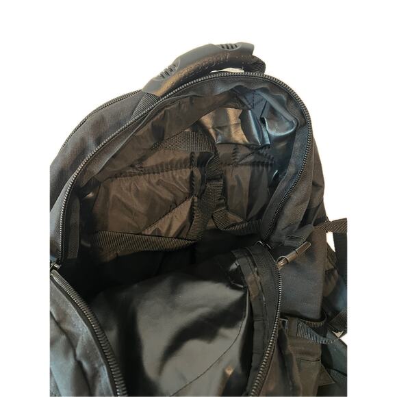 Mercury Black XL Tactical Backpack w Hip Flaps - Picture 5 of 6